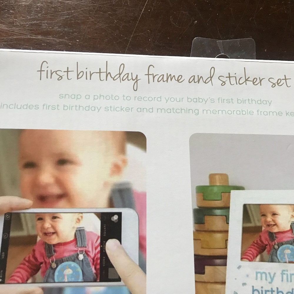 First Birthday Frame - Picture 3 of 3